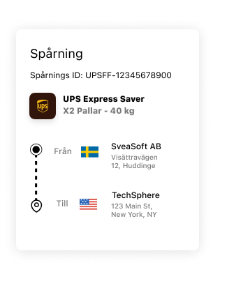 Eco-friendly shipping options with tracking